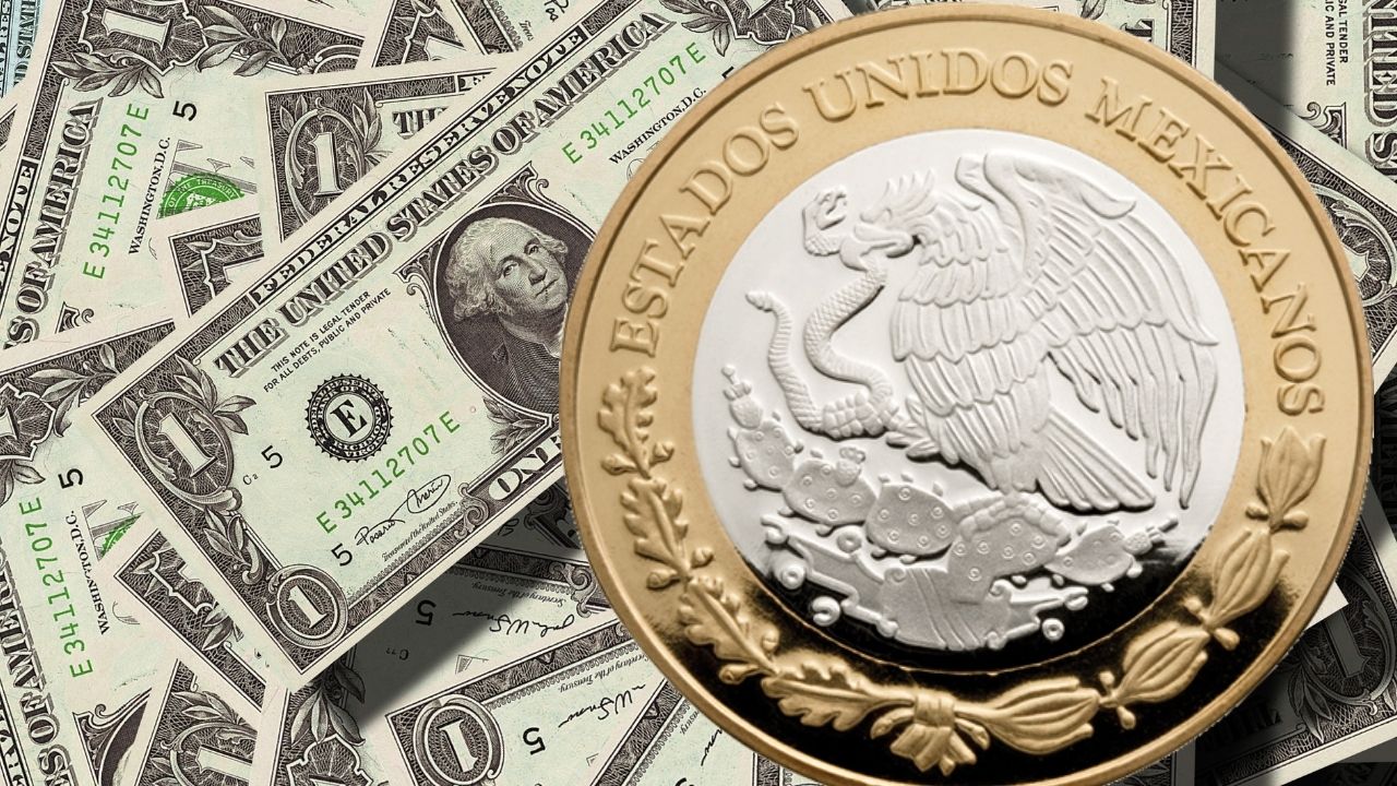 El Dólar se vende 19.83 pesos en bancos de la CDMX