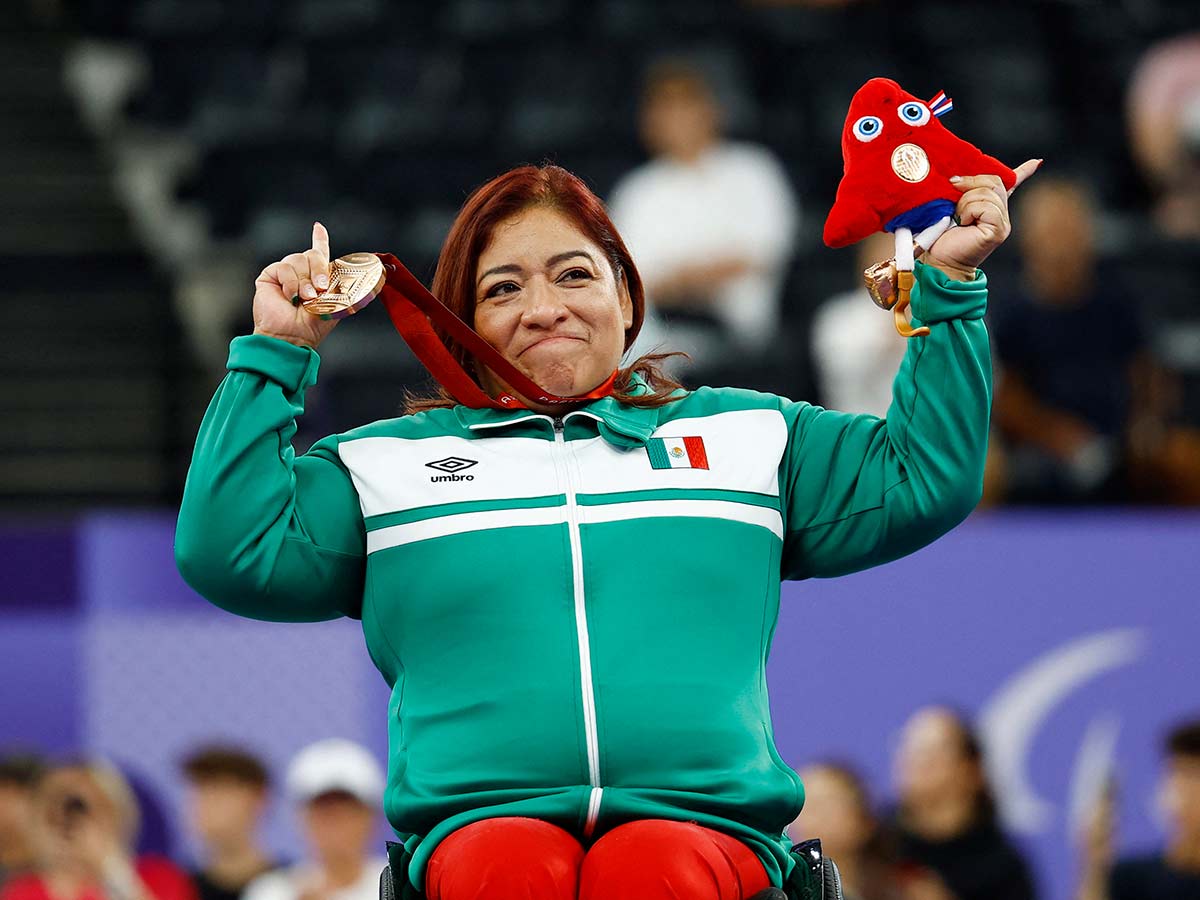 Mexicana Amalia Pérez aumenta legado en Paralímpicos; gana bronce