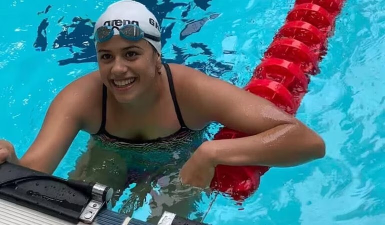 MIRANDA GRANA ROMPE DOS VECES EL RÉCORD MEXICANO EN EL MUNDIAL DE NATACIÓN