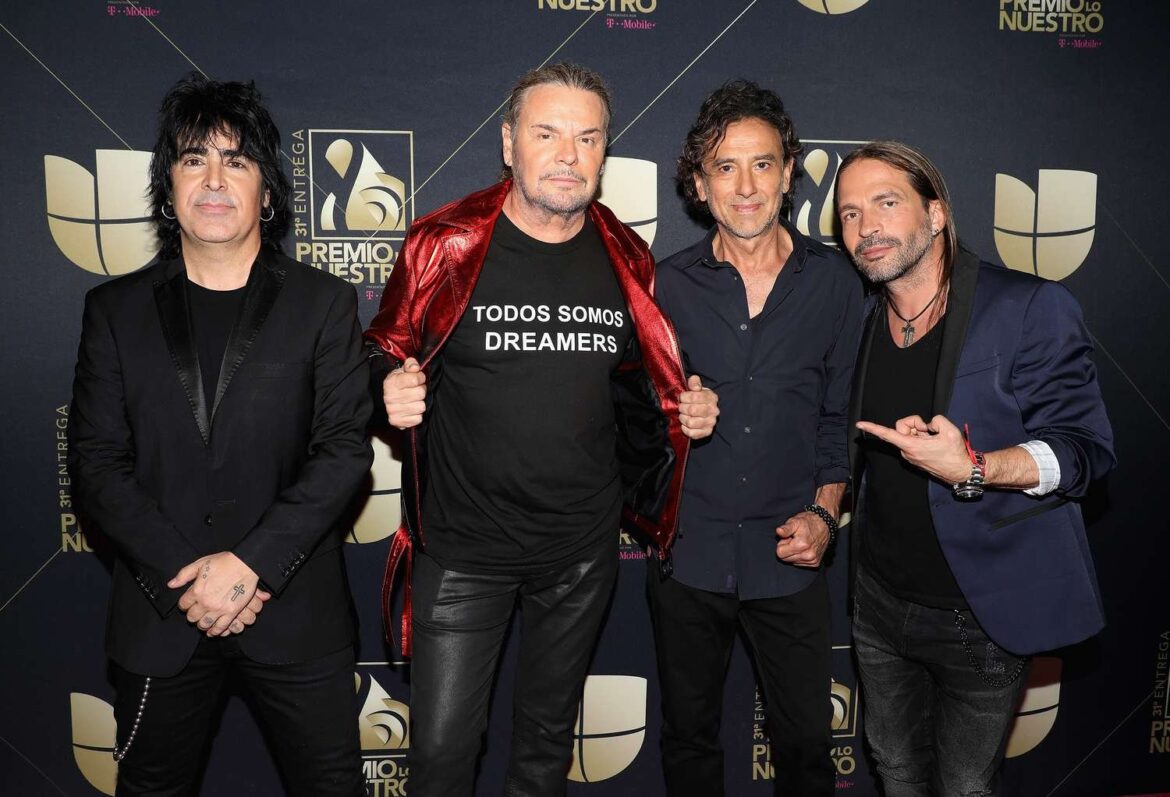 MANÁ, LA PRIMERA BANDA DE HABLA HISPANA NOMINADA AL SALÓN DE LA FAMA DEL ROCK