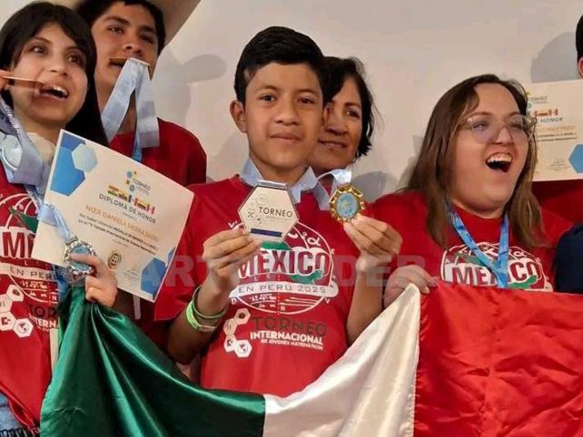 JOVEN DE CHIAPAS, MEDALLA DE PLATA EN EL V TORNEO INTERNACIONAL DE MATEMÁTICOS