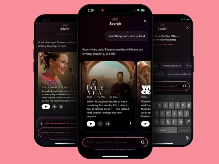 NETFLIX ESTRENA BÚSQUEDA CON INTELIGENCIA ARTIFICIAL