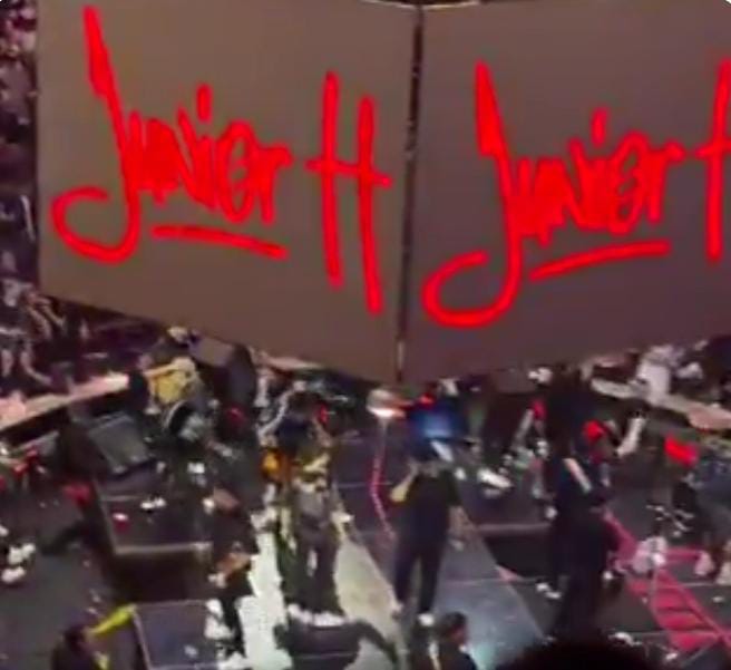 SE APLICA LEY Y CENSURAN A JUNIOR H EN PLENO SHOW