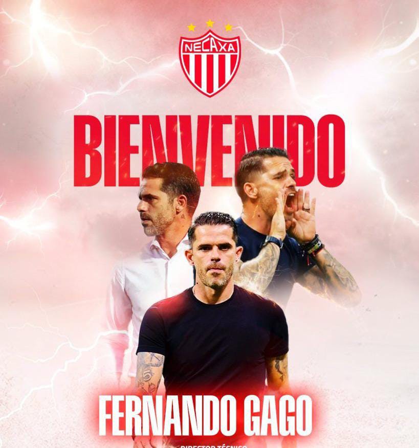 FERNANDO GAGO, NUEVO TIMÓN DE NECAXA PARA LA APERTURA 2025
