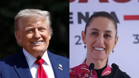 SHEINBAUM Y TRUMP PACTAN FORTALECER RELACIÓN BILATERAL EN SEGURIDAD, MIGRACIÓN Y COMERCIO