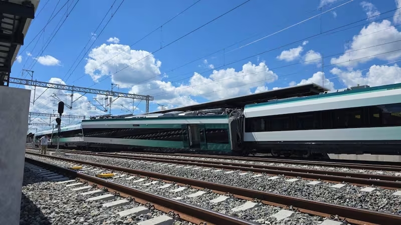 Tren Maya: un vagón se sale de la vía en Izamal