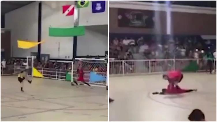 Portero brasileño muere tras recibir un balonazo en el pecho durante un partido