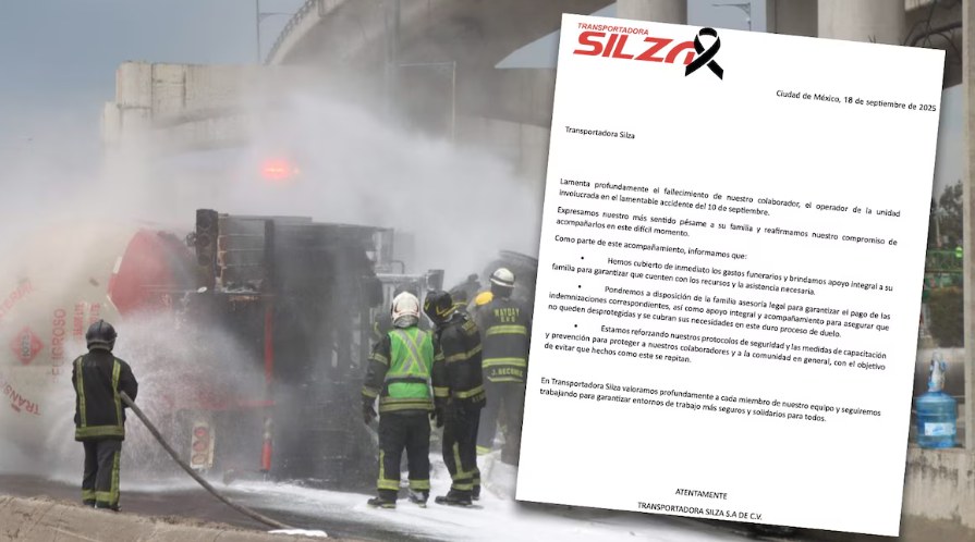 Funeral del chofer de la pipa de Iztapalapa fue pagado por Silza y dará asesoría a su familia