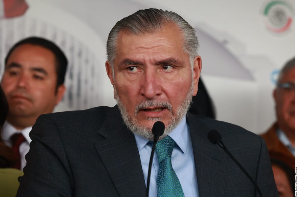 San Lázaro recibe una demanda de juicio político contra Adán Augusto