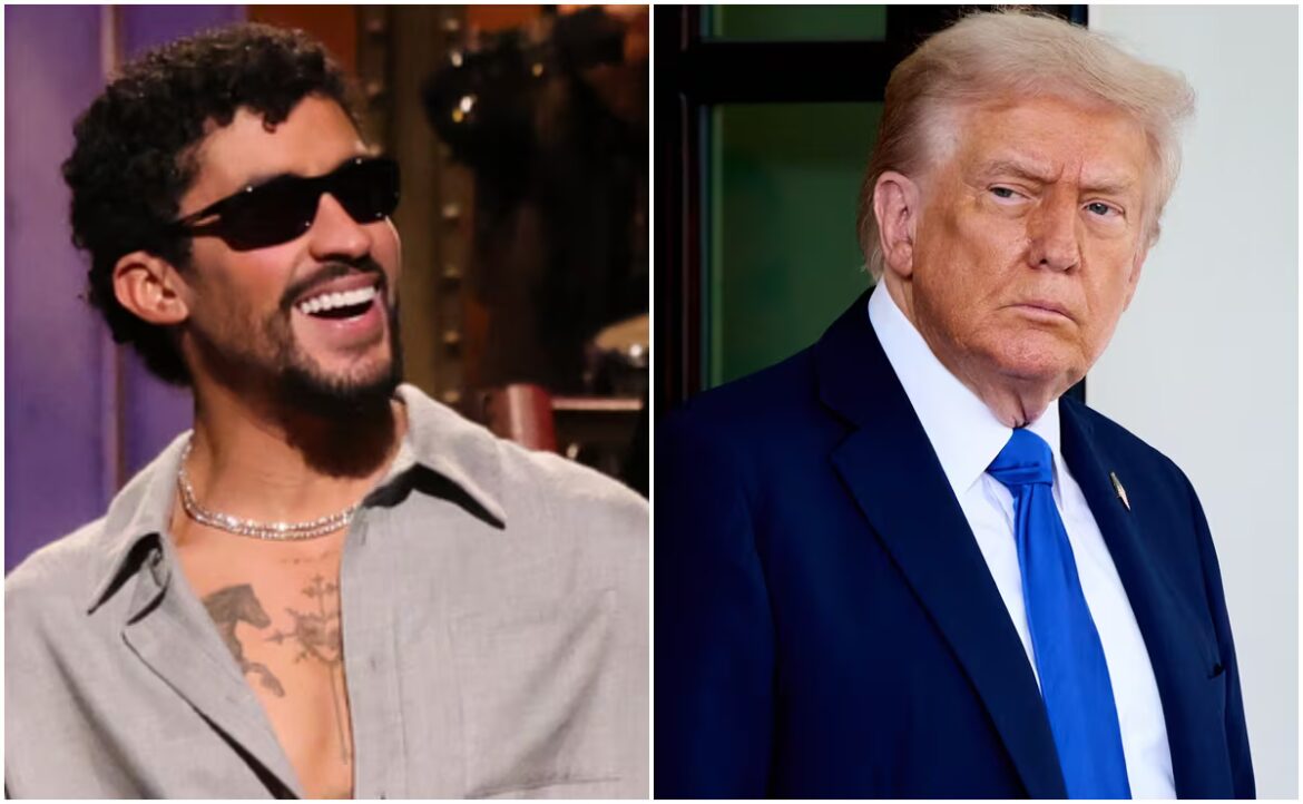 Trump arremete contra Bad Bunny por el show del Super Bowl