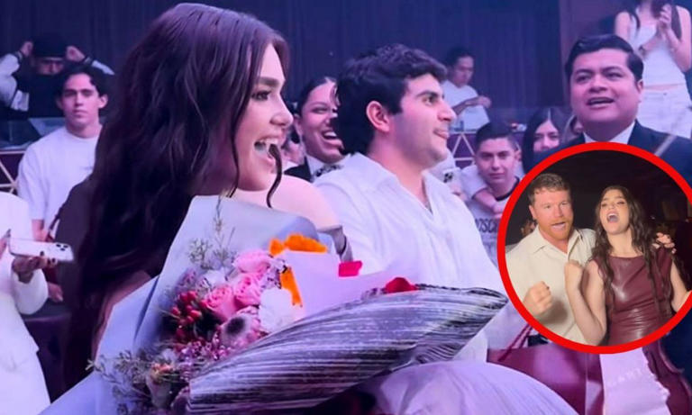 La casa por la ventana en la fiesta de 18 años de la hija del Canelo Álvarez