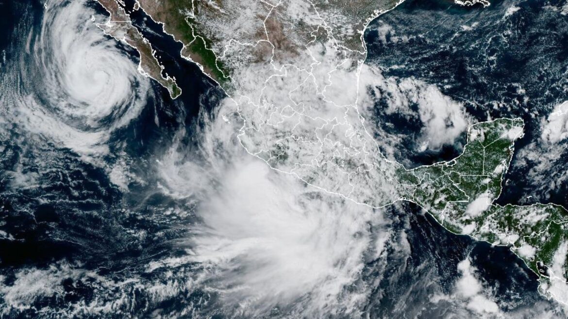 ¡Alerta máxima! Raymond ya es tormenta tropical en el pacífico