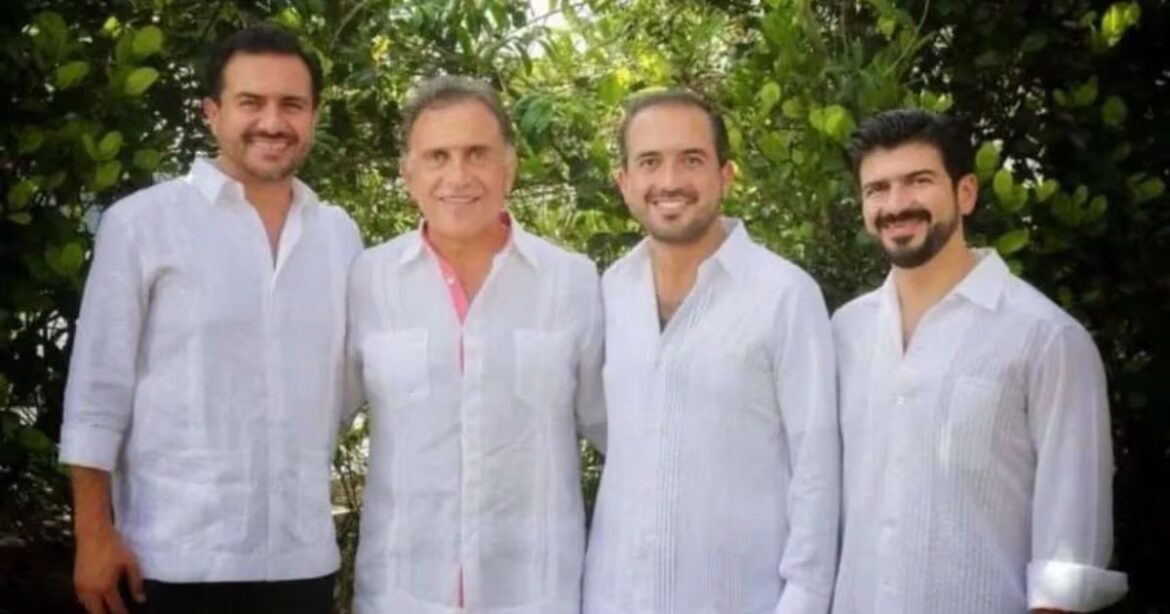 Masaryk se vuelve ring: Yunes padre e hijos en trifulca dentro de un restaurante de lujo