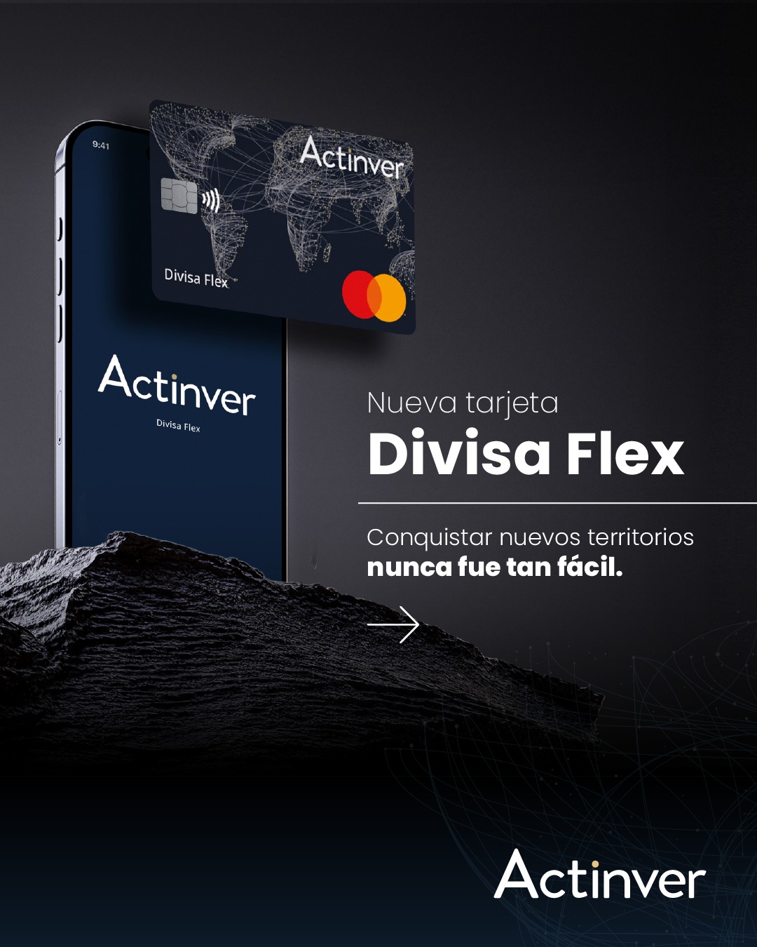 BANCO ACTINVER PRESENTA “DIVISA FLEX”, NUEVA TARJETA MULTIDIVISAS PARA FACILITAR PAGOS EN EL EXTRANJERO