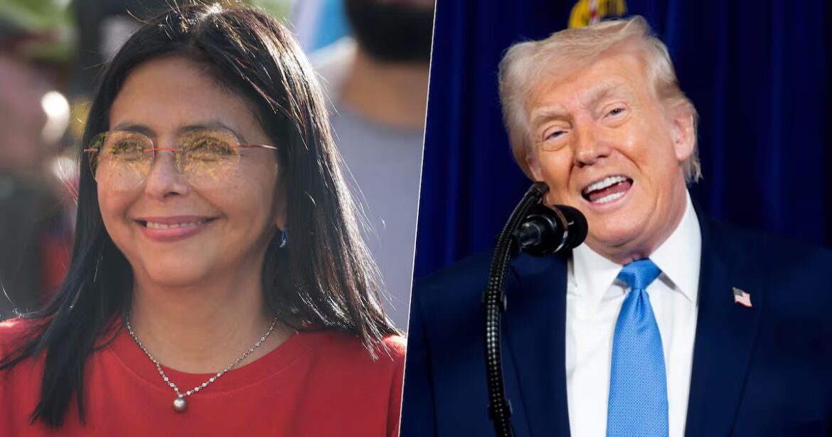 Trump exige a Delcy Rodríguez “acceso total” al petróleo venezolano para reconstruir el país