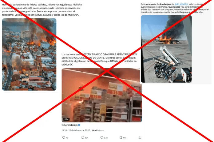 Ola de desinformación con IA explota tras muerte de ‘El Mencho’