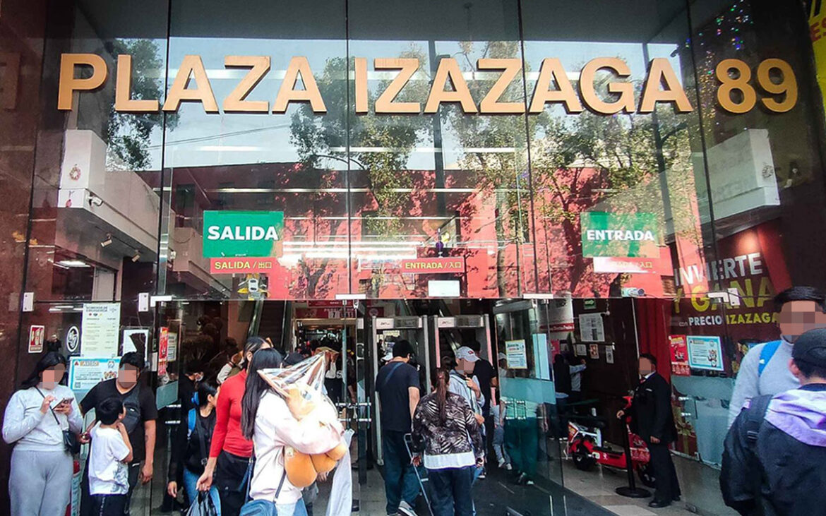 Evalúa gobierno federal extinción de dominio para Plaza Izazaga 89 por contrabando