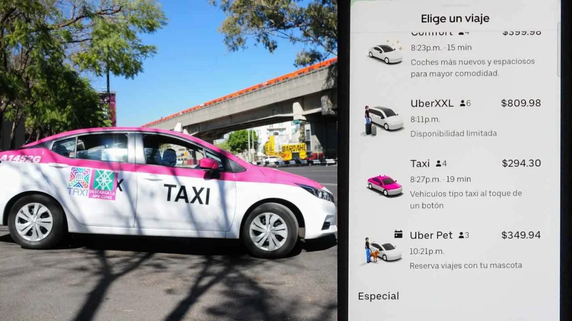 Uber anuncia alianza con taxis concesionados en CDMX; Semovi advierte que no hay marco normativo