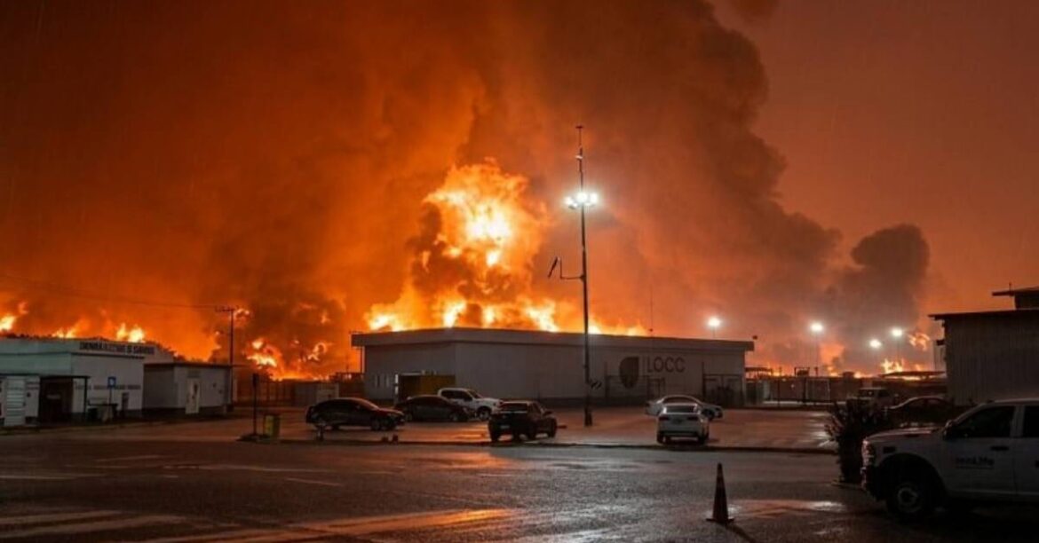 Familires de víctimas exigen justicia tras incendio en Refinería Dos Bocas que dejó cinco muertos