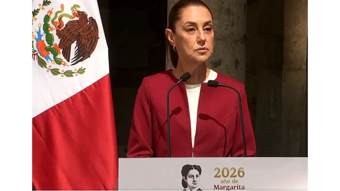 Sheinbaum encabezan homenaje por bicentenario del natalicio de Margarita Maza