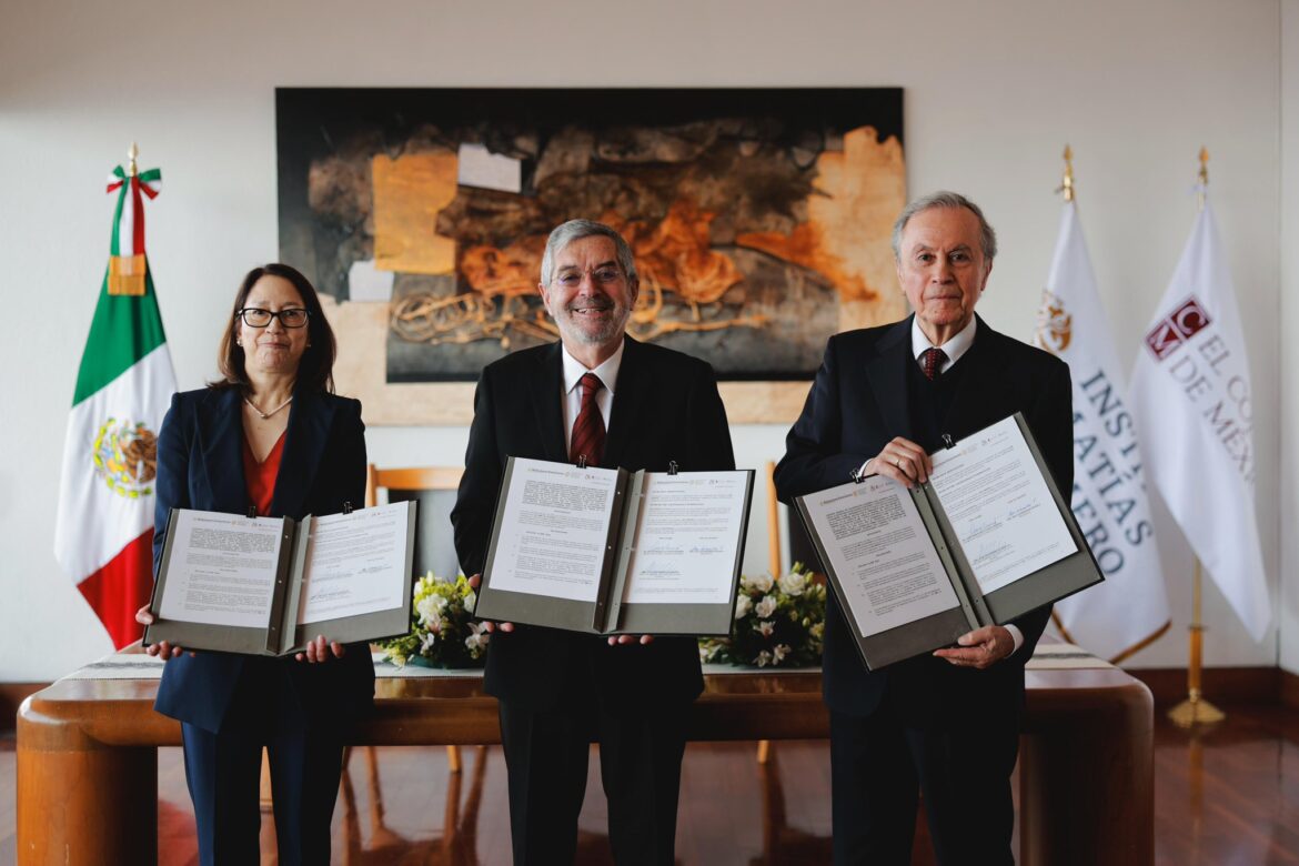 SRE y El Colegio de México firman convenio para fortalecer capacitación del Servicio Exterior