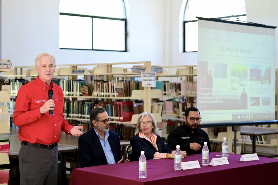 Habilitan acceso a hemeroteca histórica de El Siglo en bibliotecas de Torreón