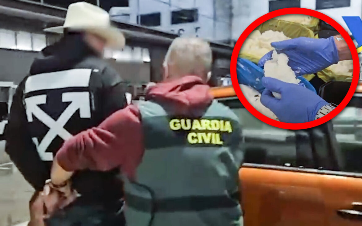 Desmantelan red de narcotráfico en Madrid con 625 kilos de metanfetamina y capturan a ‘El Notario’