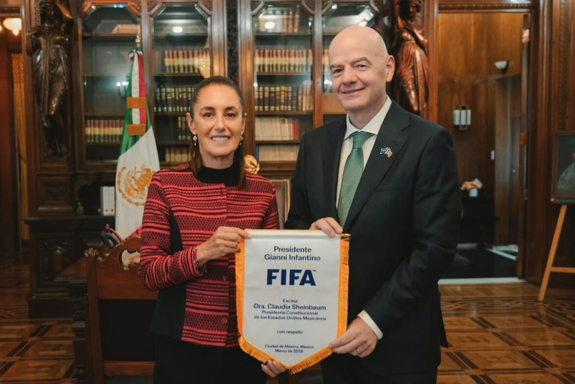 Infantino supervisa avances del Mundial 2026 en México entre reuniones con autoridades y diálogo por transporte