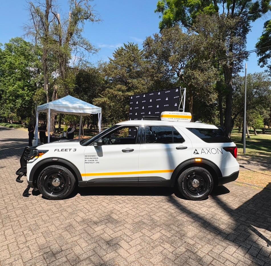 Axon presenta vehículo para operaciones de  seguridad pública con transmisión en vivo y análisis de datos
