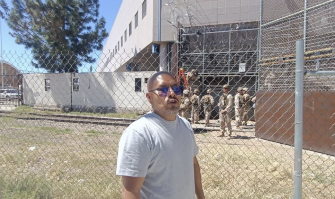 Militares de Estados Unidos cruzan dos metros a territorio mexicano en Nogales