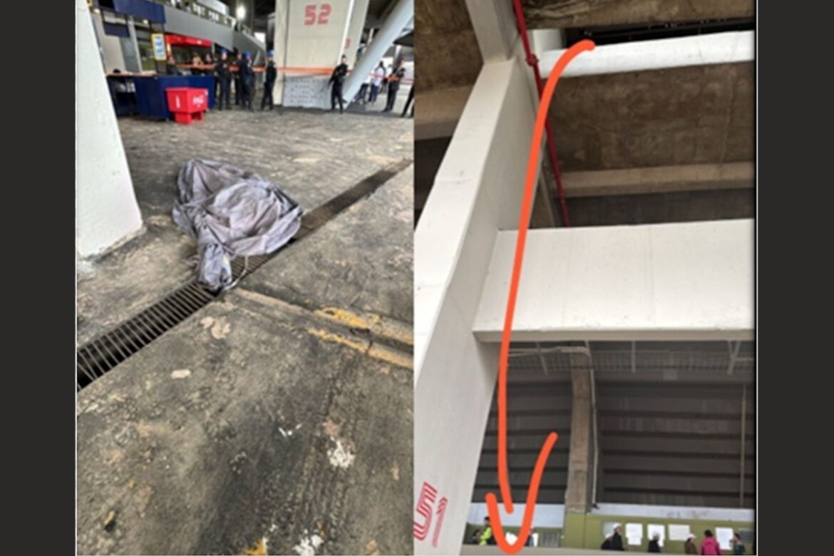 Fallece aficionado tras caer de palcos en el Estadio Banorte durante赛前 del México vs Portugal
