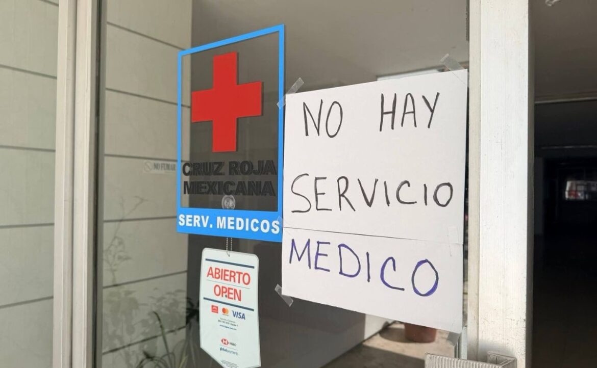 Crisis financiera obliga cierre temporal de Cruz Roja en Ciudad Victoria, Tamaulipas