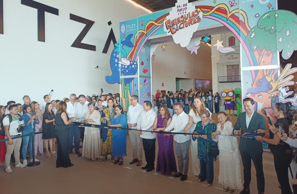 Inauguran la Feria Internacional de la Lectura Yucatán 2026 con la Universidad de Baja California como invitada de honor