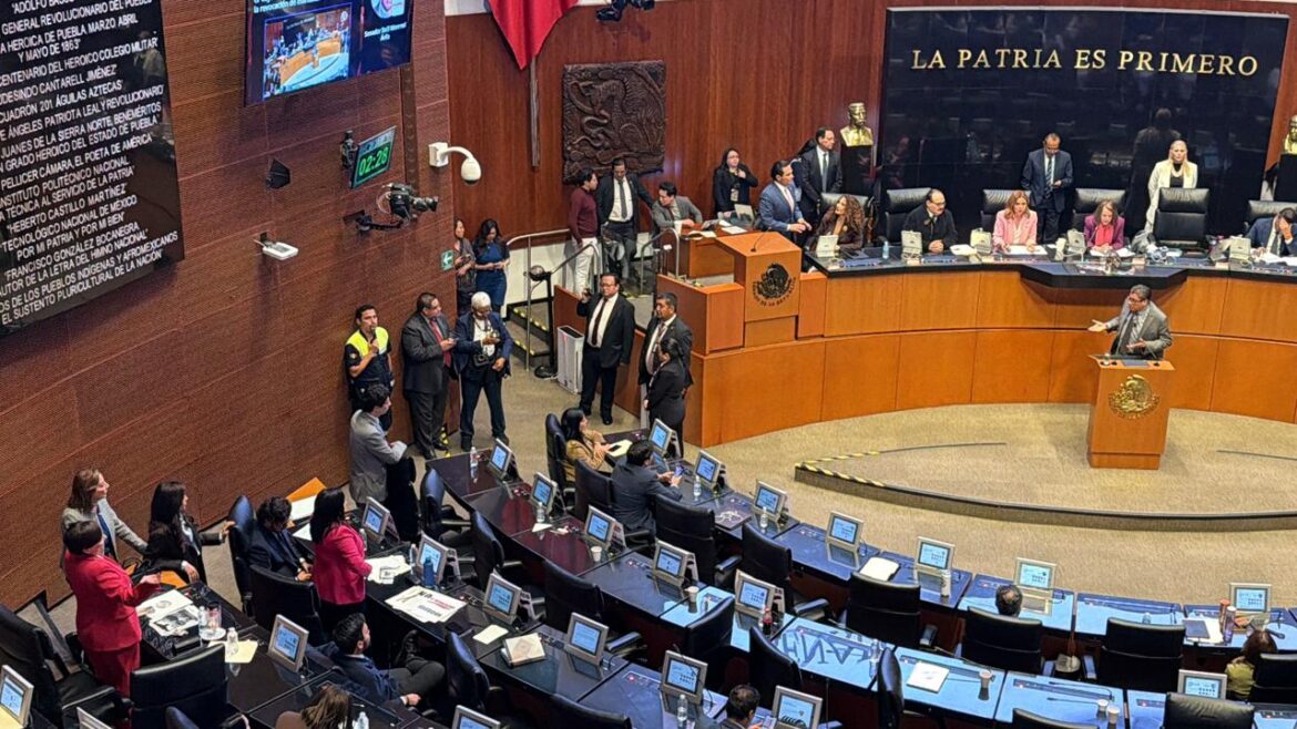Téllez y Monreal se enfrentan en el Senado por acusaciones de narcotráfico