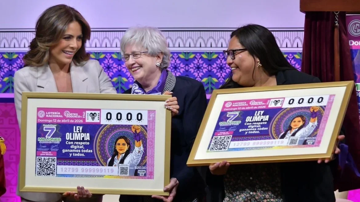 Develan billete conmemorativo de la Ley Olimpia y dan a conocer resultados de Chispazo y Melate