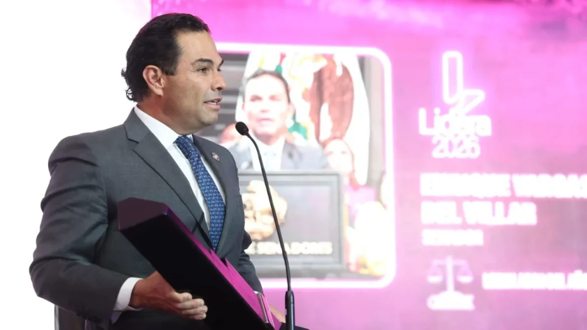 Romina Contreras recibe por segunda ocasión consecutiva el Premio Lidera 2026