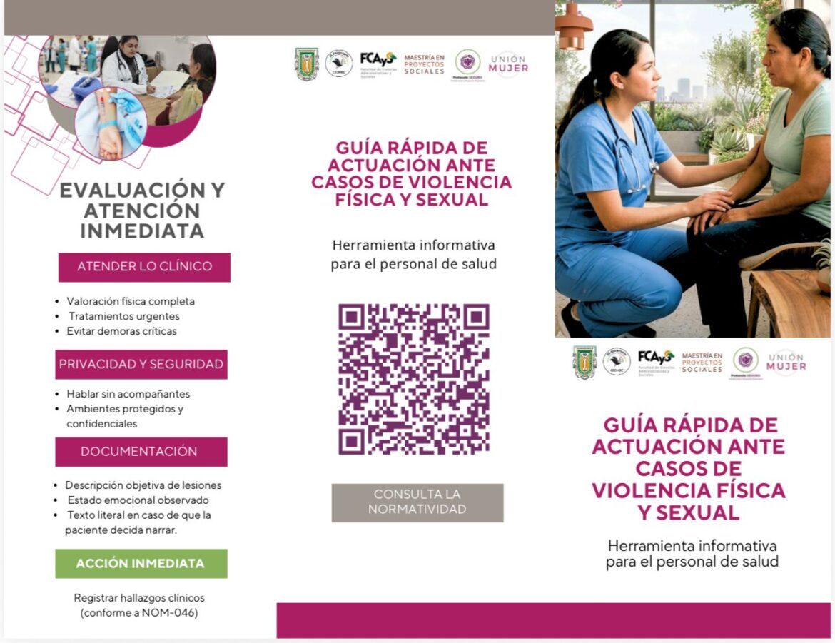 Presentan “Protocolo Seguro” para mejorar la detección y atención de la violencia contra mujeres, niñas y niños en instituciones de salud