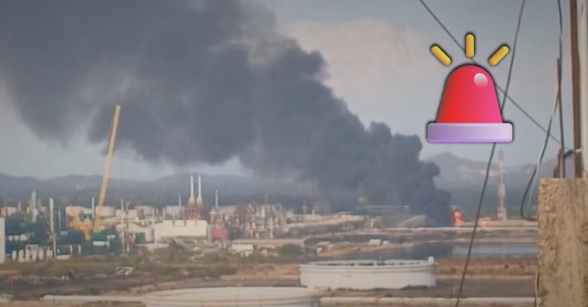 Reportan columna de humo en refinería de Pemex en Salina Cruz; decomisan hidrocarburo ilegal en Tamaulipas y Guanajuato