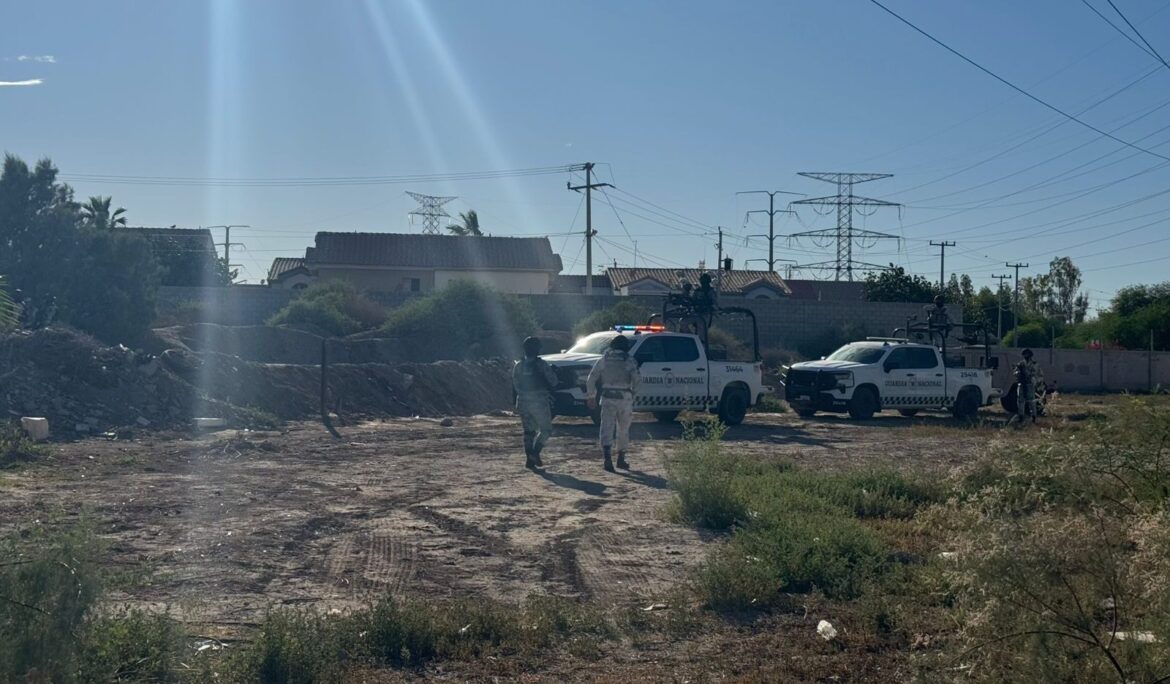 Despliegan operativos de seguridad en Baja California y Baja California Sur tras hallazgo de cuerpo y detenciones