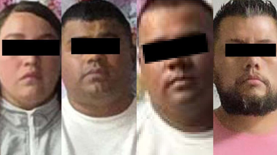 Detienen a cuatro presuntos integrantes de grupo delictivo por extorsión a transportistas en CDMX