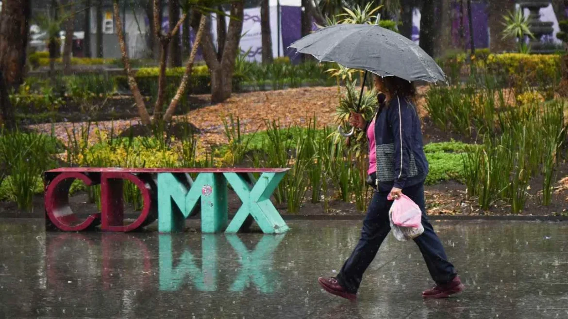 Protección Civil de la CDMX activa Alerta Amarilla por lluvias, vientos y posible granizo