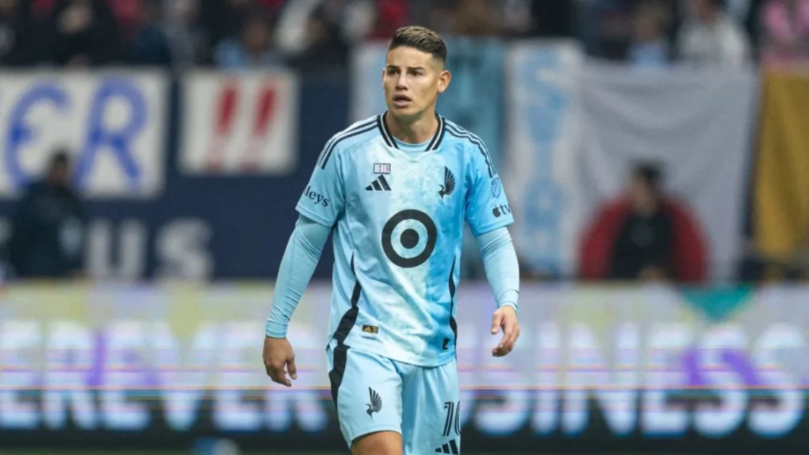 James Rodríguez se reincorpora tras hospitalización por deshidratación severa