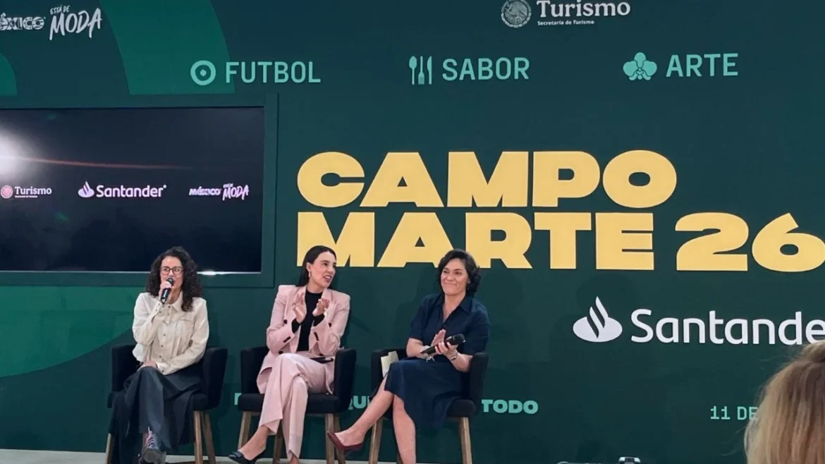 Lanzan campaña contra la trata y plan de reciclaje para el Mundial 2026 en CDMX