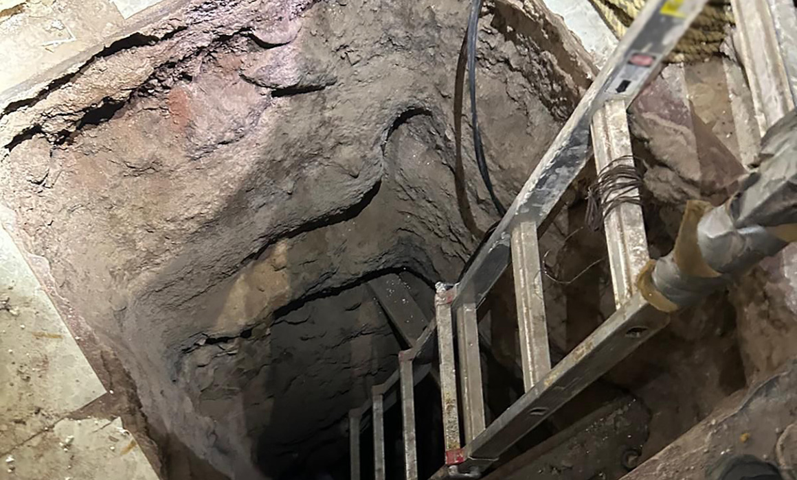 Autoridades inhabilitan túnel clandestino de 79 metros en Nogales y detienen a una persona