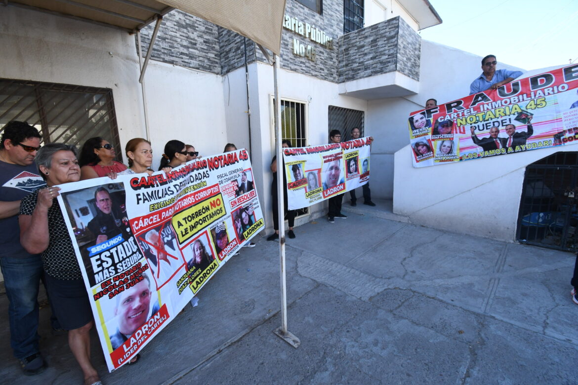 Vinculan a proceso a abogados por despojo en Tijuana y buscan ficha roja para exnotario en Coahuila