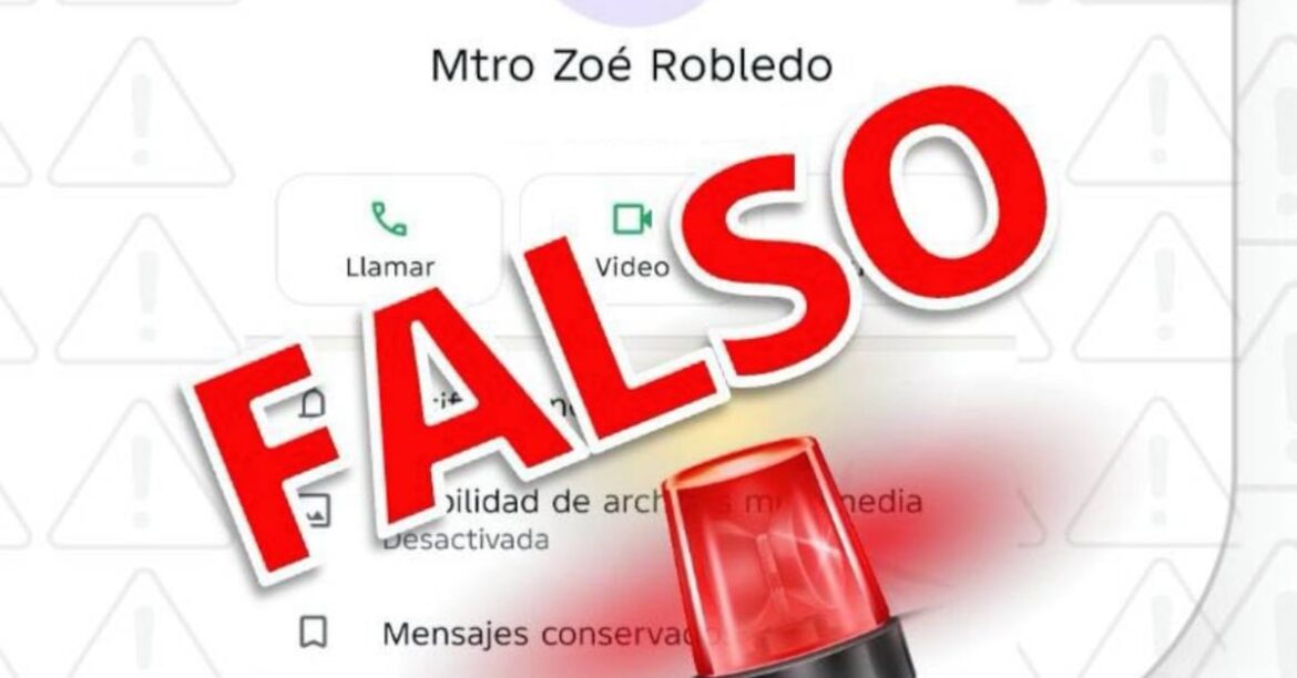 IMSS alerta por fraude en WhatsApp con suplantación de Zoé Robledo