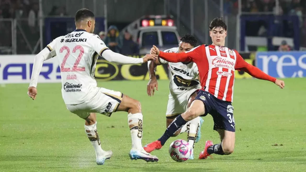 Chivas y Pumas se enfrentan en la Jornada 13 del Clausura 2026
