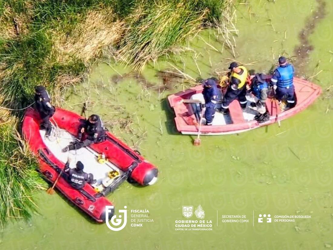 Hallan 317 elementos óseos que podrían corresponder a tres personas en Lago de Chalco
