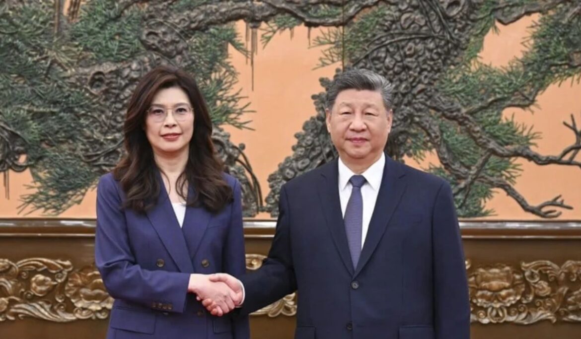 Taiwán acusa a China de buscar anexión tras reunión de Xi Jinping con oposición