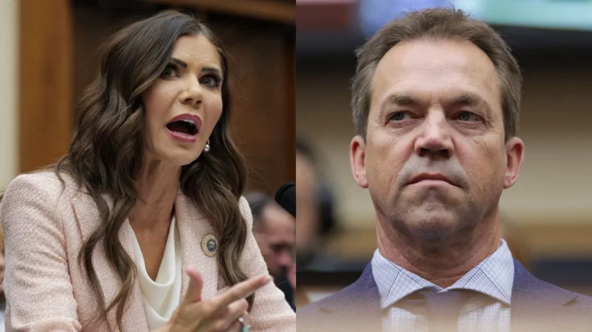 Revelan fotos y chats de Byron Noem, esposo de Kristi Noem, en práctica de ‘bimboficación’